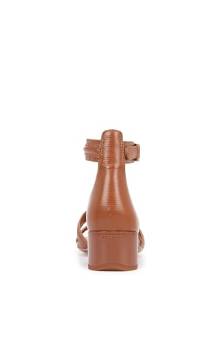 Women's Nora Ankle Strap Low Block Heel Sandal Heeled