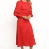 Women's Laine Long Sleeve Midi Dress