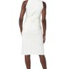 312AbdPrbKL.jpg Women's Sleeveless Collared Halter Utility Dress with Pockets