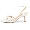 316foin9EDL.jpg Women's Kitten Low Strappy Heels Ankle Strap Heeled Sandals