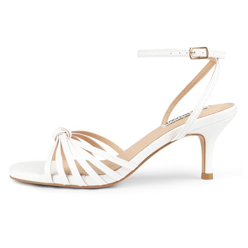 316foin9EDL.jpg Women's Kitten Low Strappy Heels Ankle Strap Heeled Sandals