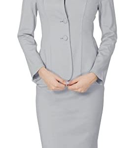 Women's Formal Office Business Work Jacket Skirt Suit Set