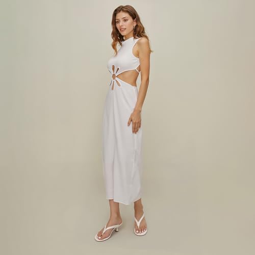 31CAl5DL8OL.jpg Womens Kitten Heel Sandals Round Open Toe Flip Flop Heels One Strap Slides Short Heeled Sandals for Women