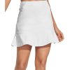 31GXCxttXL.jpg Tennis Skirt for Women 17"/19" High Waisted Womens Golf Skirts with Shorts Pockets Ruffle Pleated Athletic Skorts