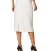 Women's Stretch Crepe Skimmer Skirt