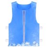 Cooling Vest for Men & Women Ice Reflective Vest Cool Jacket for Hot Weather with Pockets Ideal for Motorcycle Outdoor Stay Cool