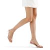 31TkF6UpvEL.jpg Women's Clear Heels Low Chunky Heel Open Toe Transparent Zebra Rhinestones Block Heeled Sandals Ankle Strap Shoes