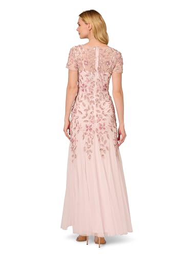 31VwS7E0UpL.jpg Women's Beaded Gown with Godets
