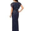 Women's Beaded Mermaid Long Dress