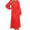 Women's Laine Long Sleeve Midi Dress