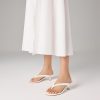 31e3SSqY07L.jpg Womens Kitten Heel Sandals Round Open Toe Flip Flop Heels One Strap Slides Short Heeled Sandals for Women