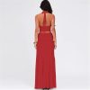 Women 2 Piece Outfits Sleeveless Strap Top Maxi Skirt Solid Color Going Out Vacation 2 Piece Sets for Women
