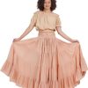 31gMVZq-ueL.jpg Women's Gypsy 25 Yard Solid Color Cotton Skirt