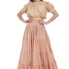 31hfVhQ5rhL.jpg Women's Gypsy 25 Yard Solid Color Cotton Skirt