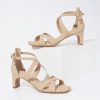 Womens Chunky Low Heels Comfortable Open Toe Ankle Strap Heeled Sandals Strappy Block Heels Dress Shoes for Wedding Bridal