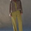 410foWOsUIL.jpg Women's 2025 Sweater Set Sleeveless Button Down Vest Wide Leg Pants 2 Piece Outfits Summer Casual Matching Loungewear