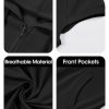 412u9P6tZL.jpg Women's Sleeveless Zip Up Hoodies Casual Loose Fit Drawstring Sweatshirts Lightweight Jackets Vest with Pockets