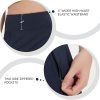 414sRfSPZwL.jpg 17" Women's Premium Cooling Silky Tech Nylon Athletic Skort with Pockets for Golf Tennis Workout and Casual Wear