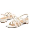 4152w9o4bLL.jpg Women's Strappy Sandals Square Open Toe Low Block Heels Ankle Strap Heel for Women Dress Shoes