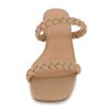 415Y20Et5XL.jpg Women's Nestar Braided Low Block Heel Sandal +Memory Foam