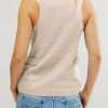Womens Scoop Neck Blazer Vest Summer Linen Sleeveless Fitted Waistcoat Work Casual Cotton Suit Tops