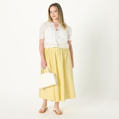 418UXV-xGiL.jpg Women's Arlo Voluminous Cotton Poplin Midi Skirt
