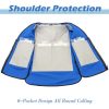 4193XoeJHRL.jpg Large Cooling Vest for Men&Women with 24pcs Ice Packs, Adjustable Cooling Vests with Air Cushion for Hot Weather Work,