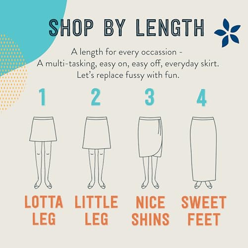 Length 2 - Wrap Skirt for Women - Quick Dry Swim Cover-Up for Beach, Travel with Pocket