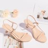 41K76-xXsBL.jpg Womens Strappy Heeled Sandals Kitten Low Heel Open Toe Ankle Strap Party Wedding Dress Shoes