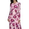 41LUAY3msEL.jpg Women's Printed Long Sleeve Dress