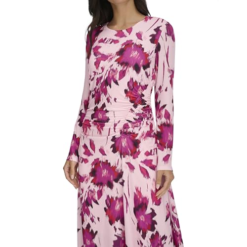41LUAY3msEL.jpg Women's Printed Long Sleeve Dress