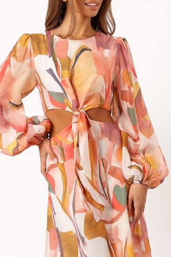 Women's Laquin Long Sleeve Maxi Dress