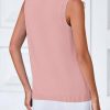 41RicUWQLNL.jpg Fall Sweater Vest Women 2025 Casual Sleeveless Lightweight Button Down Knit Cardigans Shirts Ribbed Tank Tops
