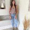 Womens Sweater Vest Summer Ribbed Tank Tops Sleeveless Button Down Shirts Scoop Neck Top for Women
