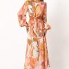 Women's Laquin Long Sleeve Maxi Dress