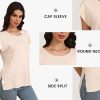 41YiQHhdHBL.jpg Sweater Vest Women Crew Neck Loose Fit Knit Lightweight T Shirts Pullover Casual Summer Outfits