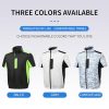 Cooling Vest with Fans Men Women Breathable Short Sleeve Air Conditioned Jacket Stay Cool in Hot Weather
