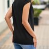 41cvcaSiZhL.jpg Womens Deep V Neck Sweater Vest Sleeveless Knit Button Up Loose Fit Cap Sleeve Trendy Summer Tops