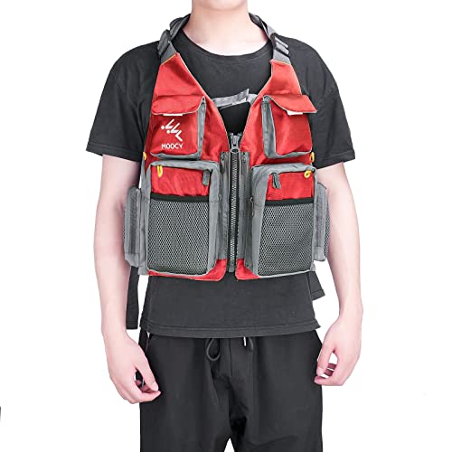 Fly Fishing Vest, Multi Pockets Jacket Fishing Vest for Men, Women