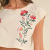 41gT63vYIdL.jpg Women Floral Embroidery Dress Sleeveless 2 Piece Tank Top and Skirt Loose Fit Boho Dress