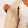 41nahhbN2zL.jpg Women's Business Skirt Suit Set Work Office Short Sleeve Blazer Jacket Pencil Skirt