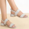 41py1QLqdfL.jpg Women's Open Toe Ankle Strap Low Block Chunky Heels Sandals Holiday Party Wedding Dress Pumps Shoes