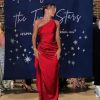 Satin Bridesmaid Dress for Wedding One Shoulder Mermaid Prom Dresses 2025 for Women Formal KF014