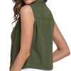 Women's Denim Vest, Sleeveless Jean Jacket (XS-XXL)