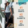 Length 4 - Wrap Skirt for Women - Quick Dry Swim Cover-Up for Beach, Travel with Pocket