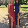 Satin Bridesmaid Dress for Wedding One Shoulder Mermaid Prom Dresses 2025 for Women Formal KF014
