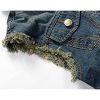 51ptjqM7Q7L.jpg Men's Fit Retro Ripped Denim Vest Sleeveless Jean Vest and Jacket