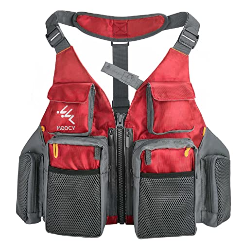 Fly Fishing Vest, Multi Pockets Jacket Fishing Vest for Men, Women