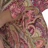 Women's Long Tie Sleeve Round Neck Shift Dress